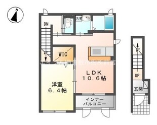 クレールの物件間取画像